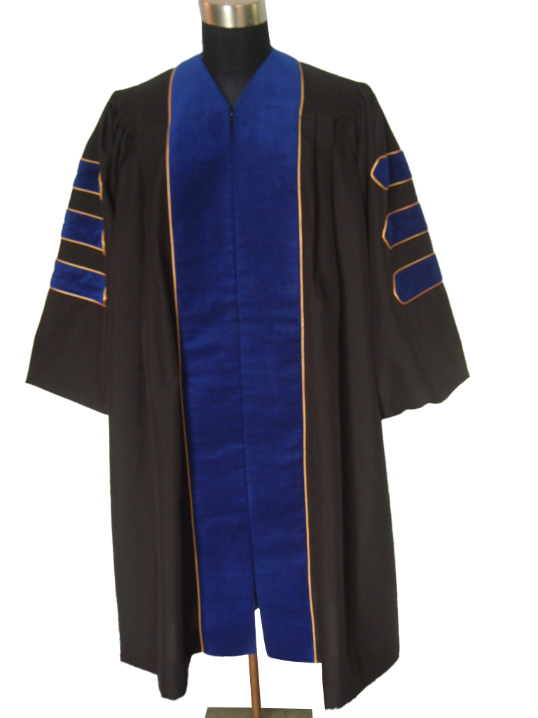 PH.D Gown Front
